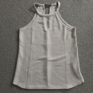 Beige Halter Tank